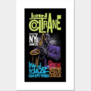 Coltrane Live Poster 2 Posters and Art